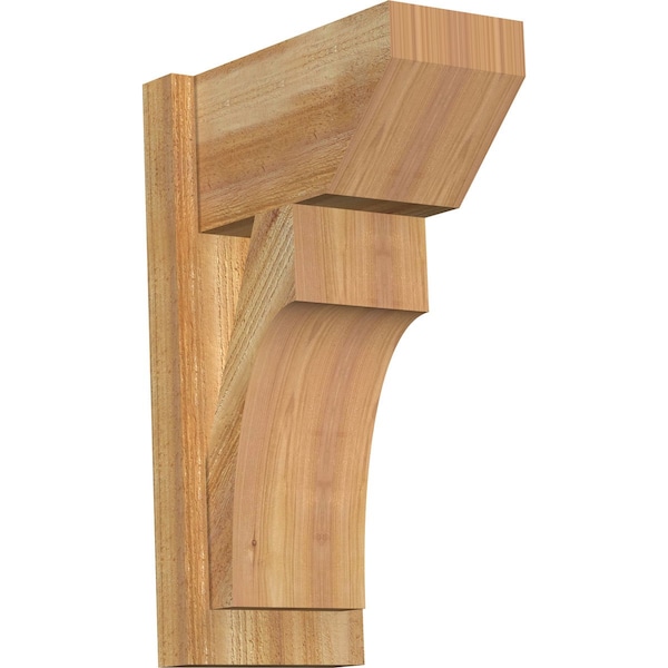 Ekena Millwork Westlake Slat Rough Sawn Outlooker, Western Red Cedar, 8"W x 14"D x 22"H OUT08X14X22WTL06RWR - main